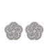 18K white gold Bloomy diamond earrings